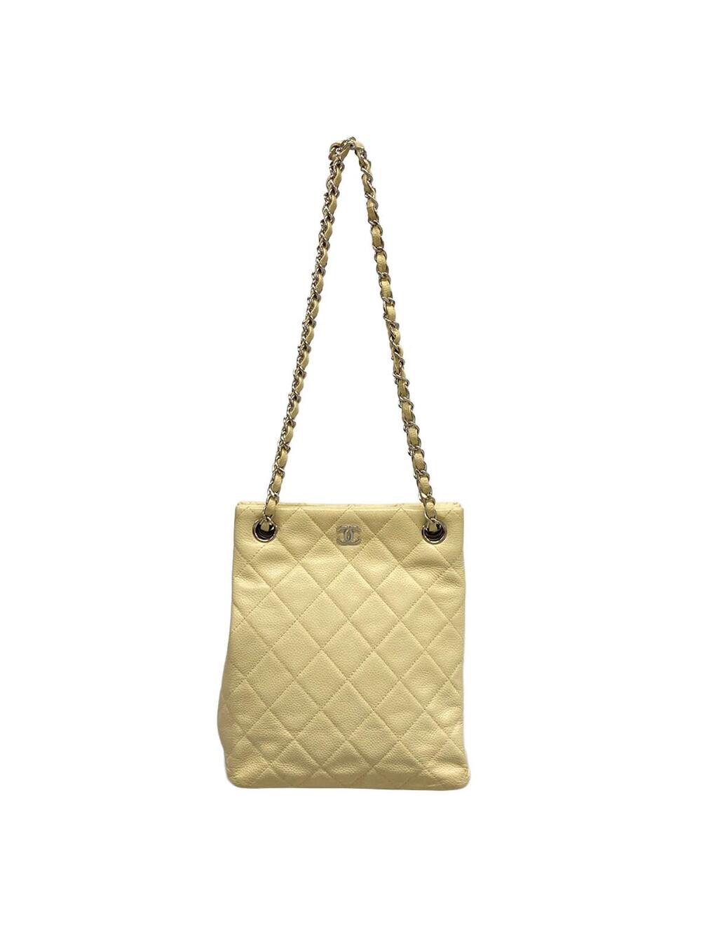 Chanel Matelasse Cream Calfskin #373523C18B